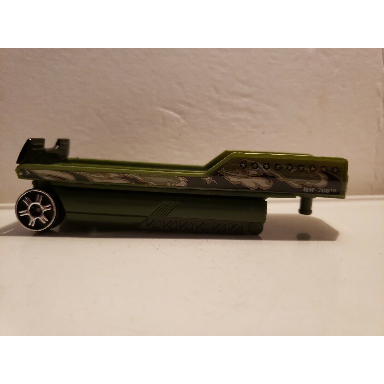 2002 Hot Wheels - HW-705th Military Green Trailer - L3191 1587EA - loose
