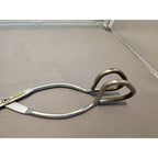 Vintage Ekco 8" (inch) Angled Stainless Steel Tongs - USA