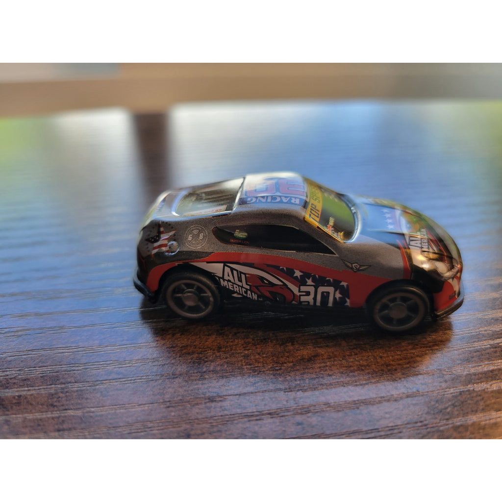 Pullback All American #30 Racing - Grey/Red - China - loose