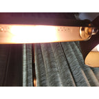 Mid Century Modern (MCM) Wood & Brass Desk/Piano Lamp - Retro Works!