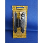 Vintage/NOS Amerock A-1620-CB Colonial Black Hinge Set - Weathered Steel - 3/8"