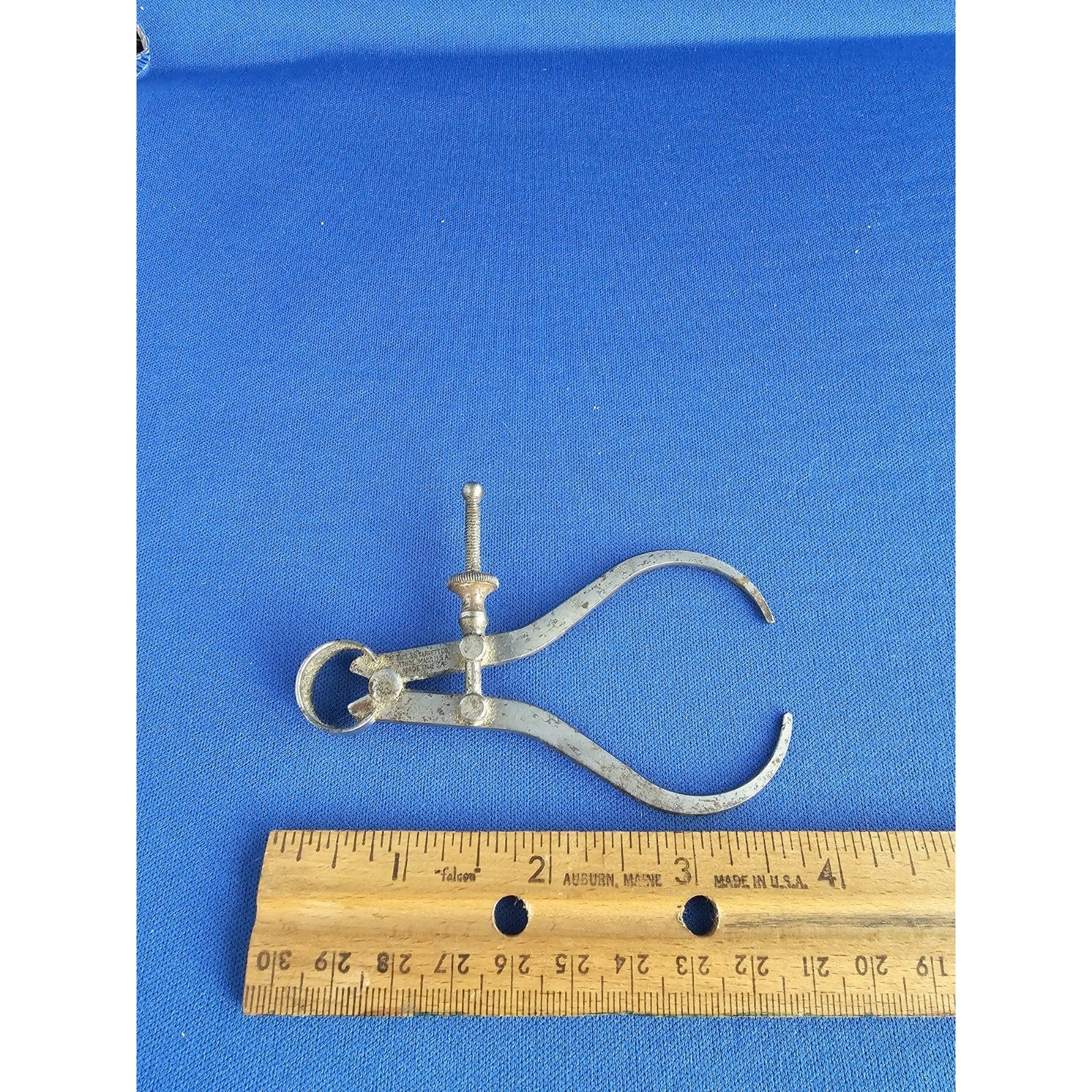 Vintage The LS Starrett Co - 4” Outside Caliper Spring Type - Athol MASS USA