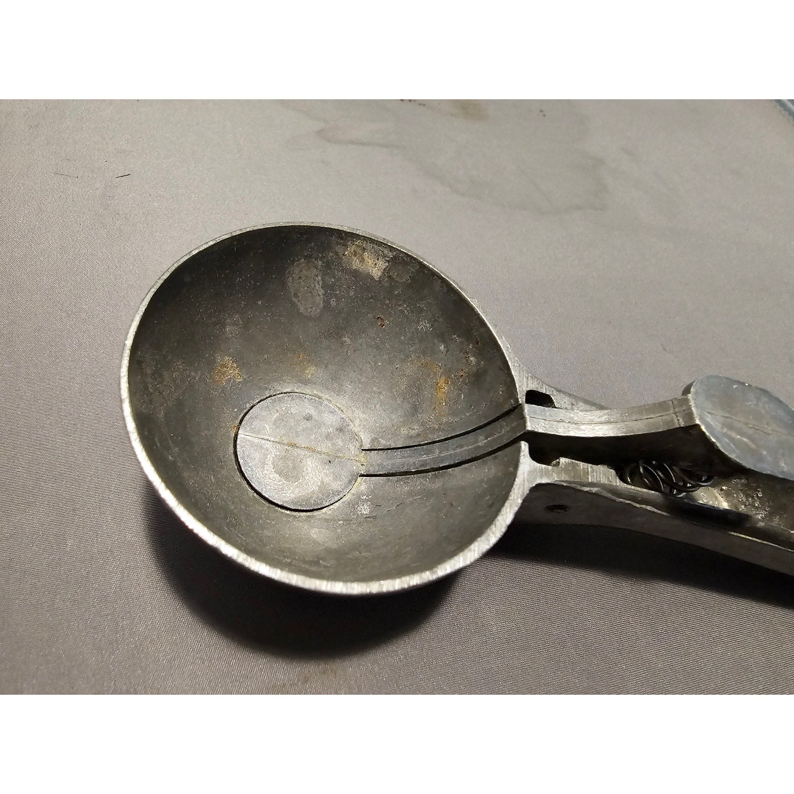Aluminum Ice Cream Cone Scoop w/Thump Flipper - Like Safe T Dipper - Japan