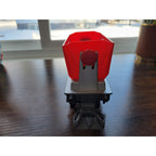 Toy Caterpillar Construction Express Train Set #6454/6455 - Red Dump Car