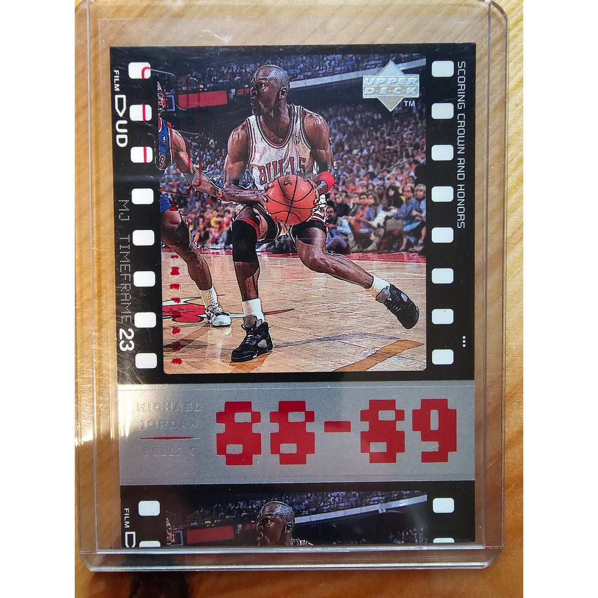 Michael Jordan 1998 Upper Deck Timeframe 23 #30 - Chicago Bulls - 88-89 - NBA