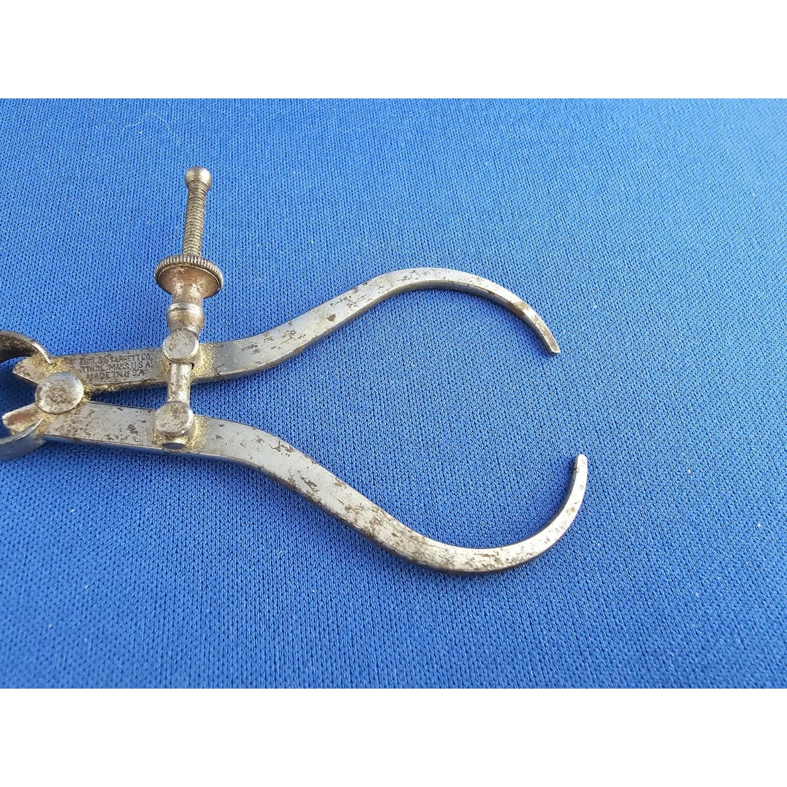 Vintage The LS Starrett Co - 4” Outside Caliper Spring Type - Athol MASS USA