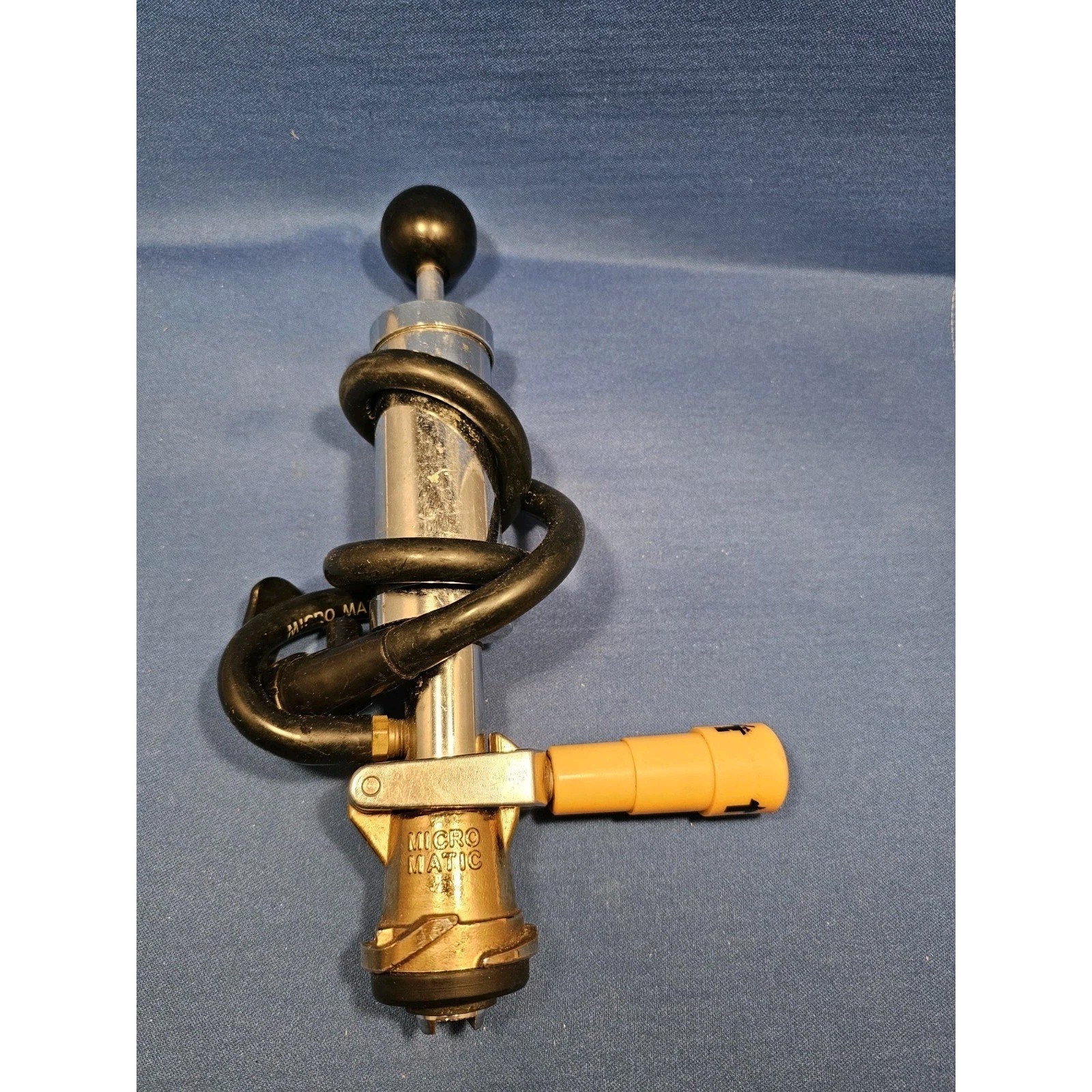 Micro Matic Beer Party Pump - Draft Beer Keg Tap - Stainless Steel