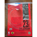 Michael Jordan 1996 Upper Deck 23 Nights #18 - Jordan Experience - NBA - Jumbo