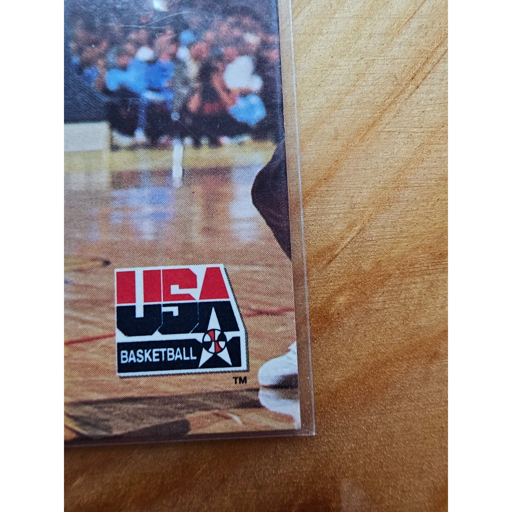 Michael Jordan 1992 Skybox #105 Magic Words On: Jordan - USA Basketball - NBA