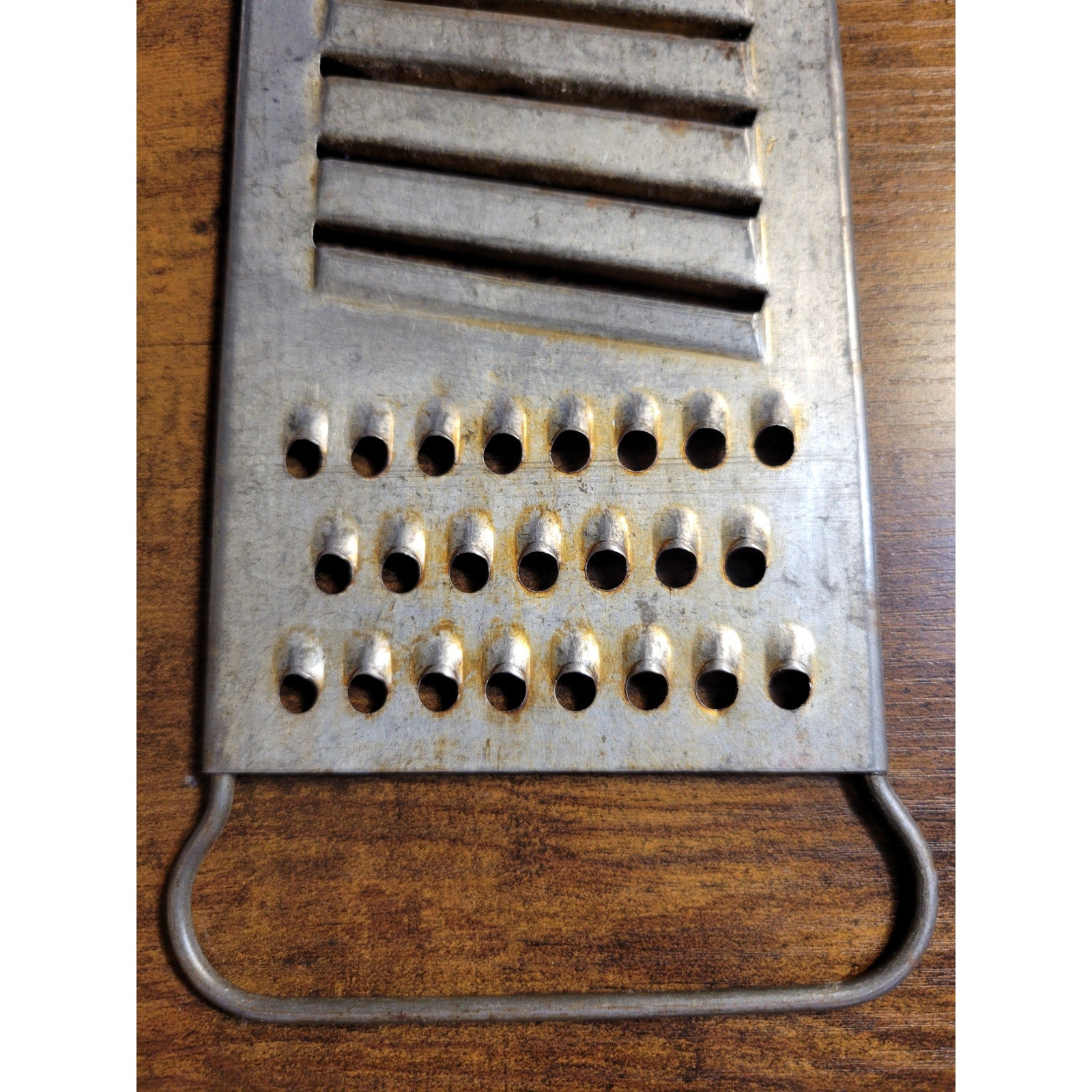 Vintage All in One Stainless Steel Shredder/Grater - 11-1/2" x 4-3/4"