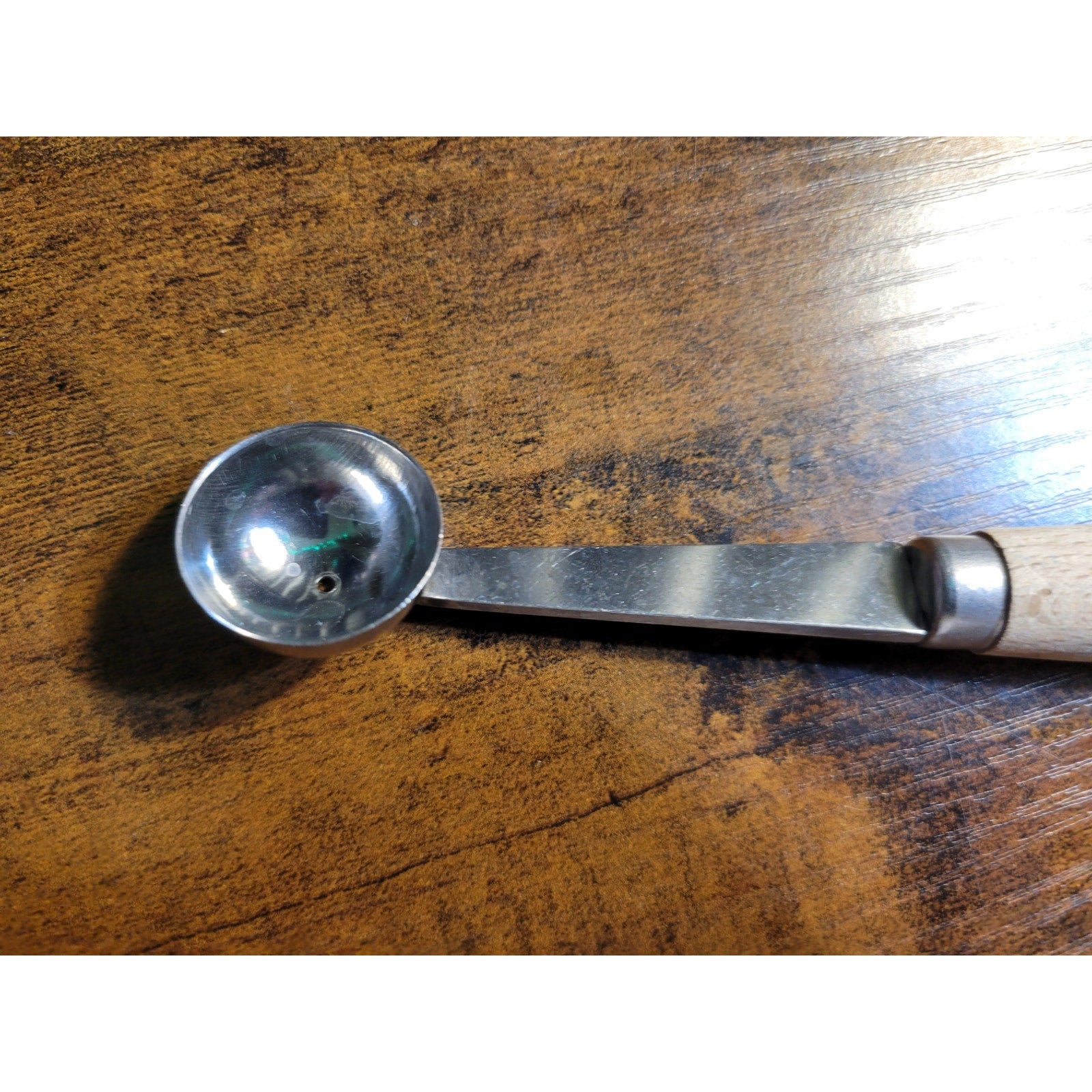 Vintage Hoan Wood Handled Melon Baller - Japan