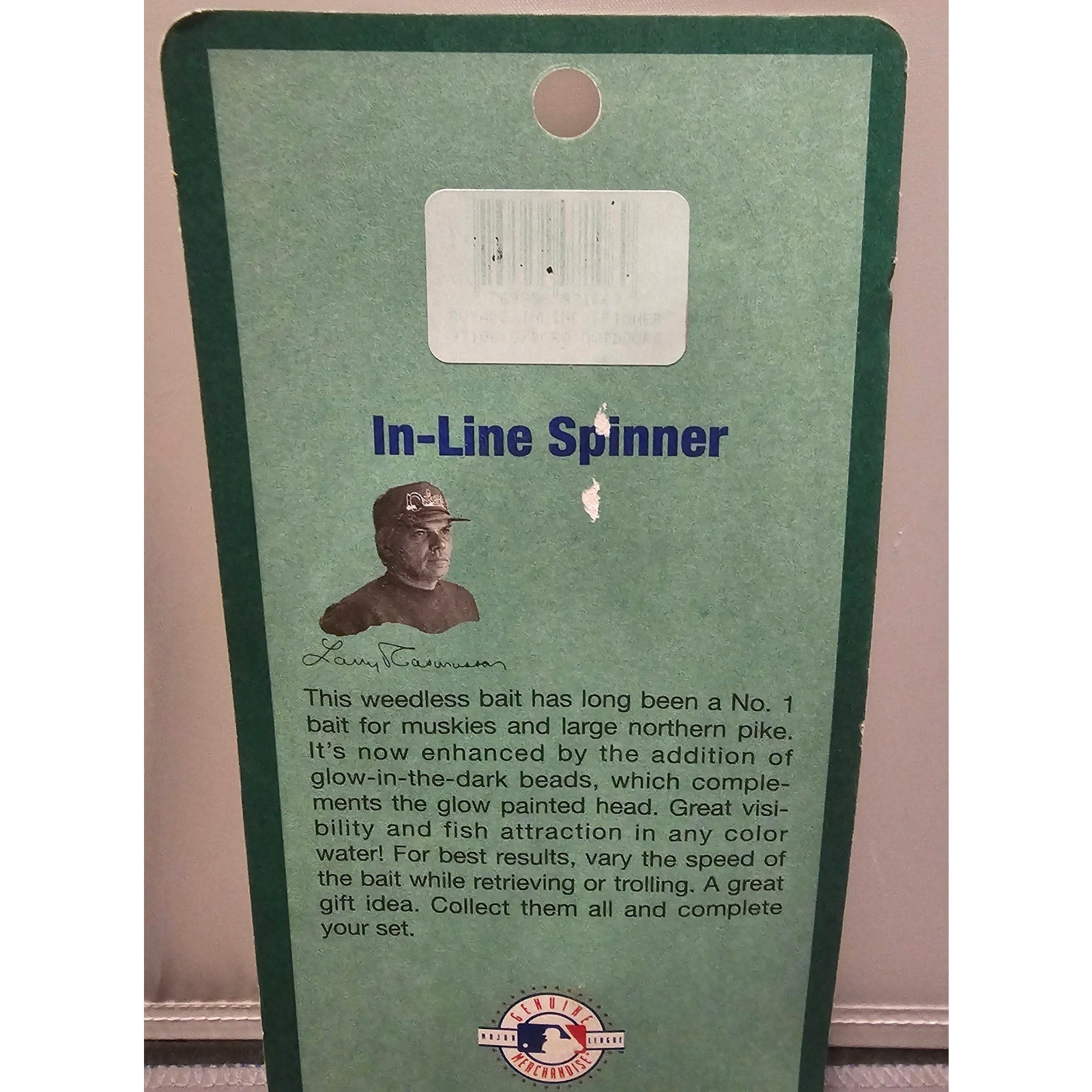 Kansas City Royals Vintage/1998 NOS Oxboro Outdoors MLB In-Line Spinner