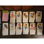 Vintage Whitman No. 5 Snap Mini Game - 45 Cards w/box instructions
