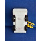 Vintage Fisher-Price #124 - Red Fire Truck w/Yellow Ladder