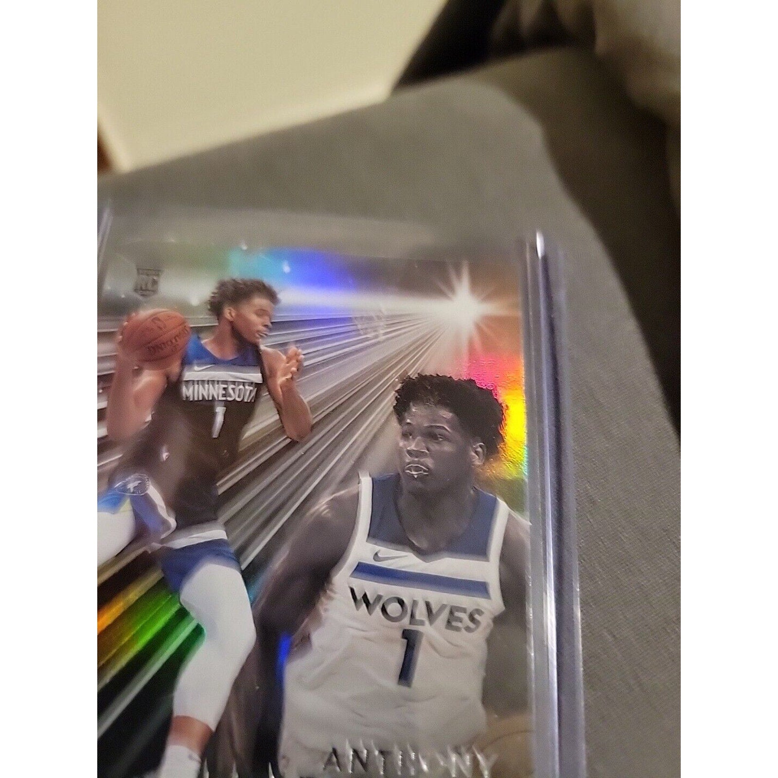 Anthony Edwards 2020-21 Panini Chronicles #203 - Essentials Rookie -Timberwolves