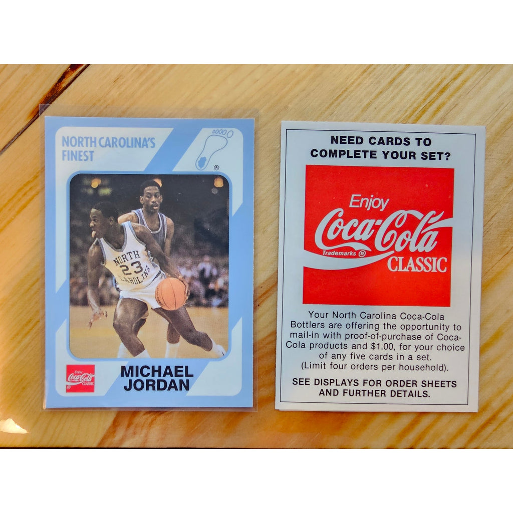 Michael Jordan 1989 Collegiate Collection #17 - Carolina's Finest - Fresh Pull
