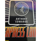 Anthony Edwards 2023-24 Panini Donruss Optic #24 - Express Lane - Purple Prizm