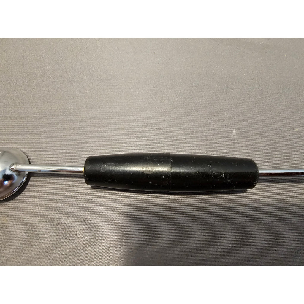 Vintage 7-1/2" Ekco Black Plastic Handled Double Ended Melon Baller/Curler