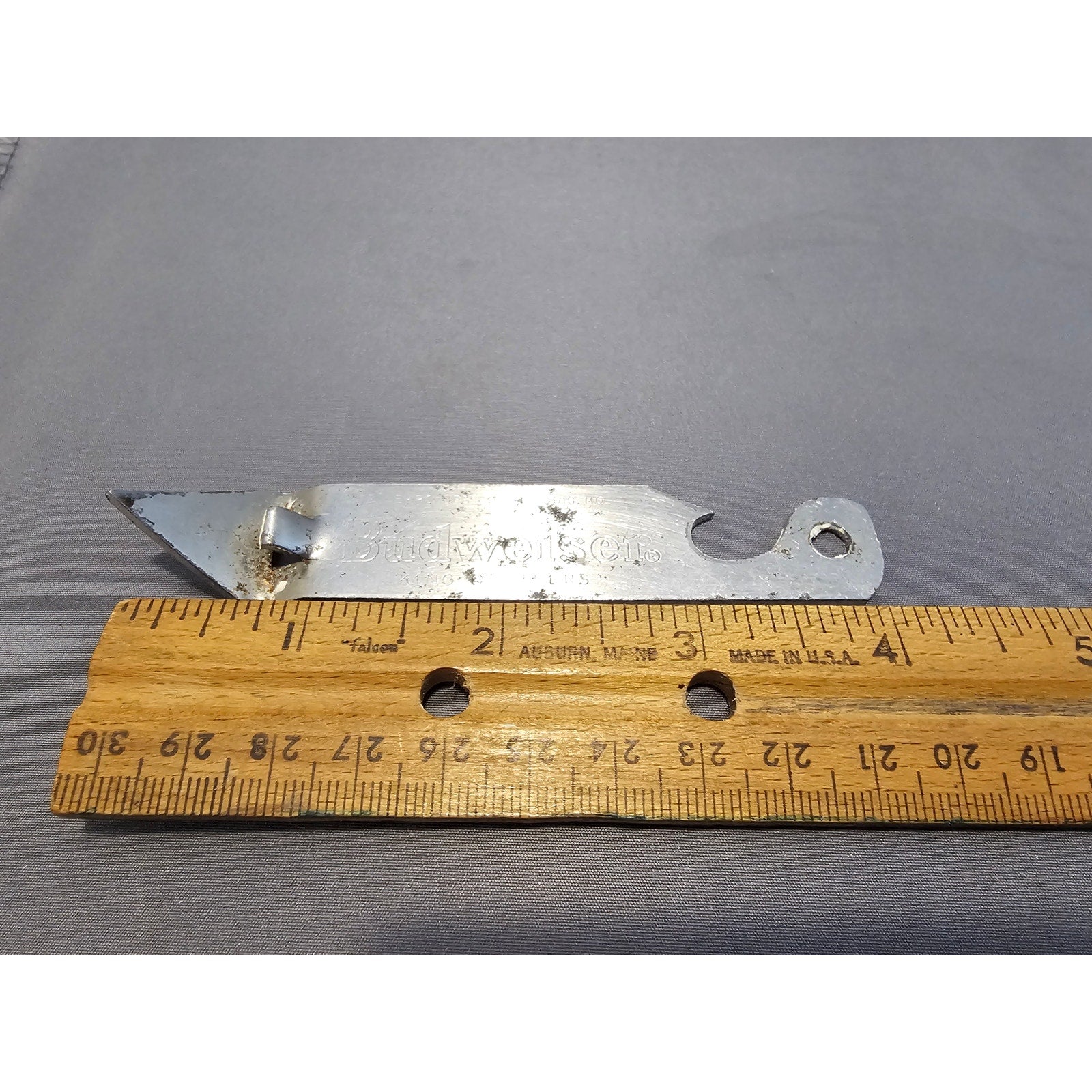 Vintage Budweiser "King of Beers" Bottle/Can Opener - by Emro Mfg USA
