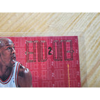 Michael Jordan 1995-1996 Fleer #9/20 End 2 End - Chicago Bulls - NBA