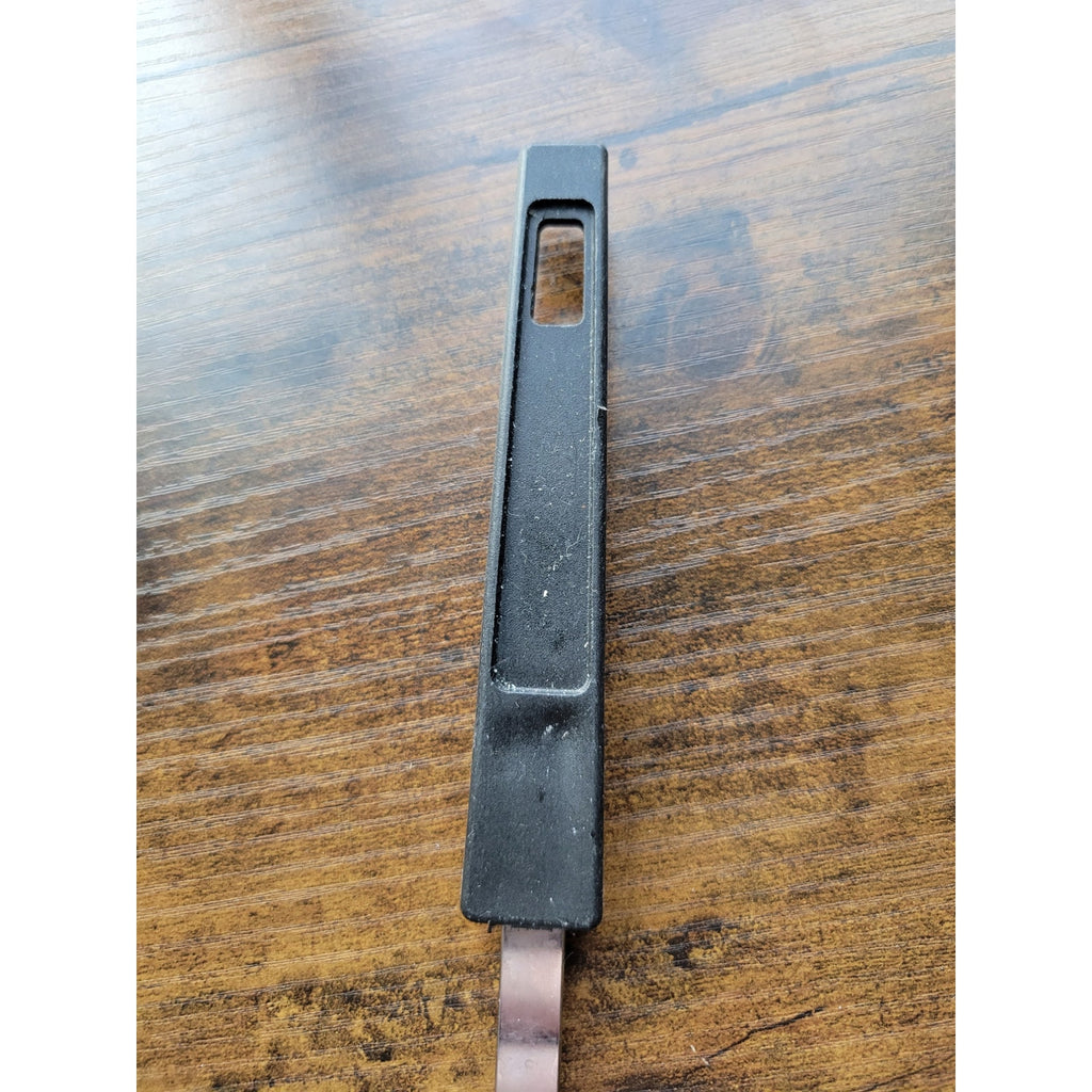 Vintage Foley Chrome Plated 12" Flipper/Spatula w/Black Handle - Made in USA