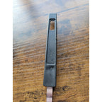 Vintage Foley Chrome Plated 12" Flipper/Spatula w/Black Handle - Made in USA