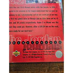 Michael Jordan 1997 Upper Deck #5 - Championship Journals - NBA - Jumbo