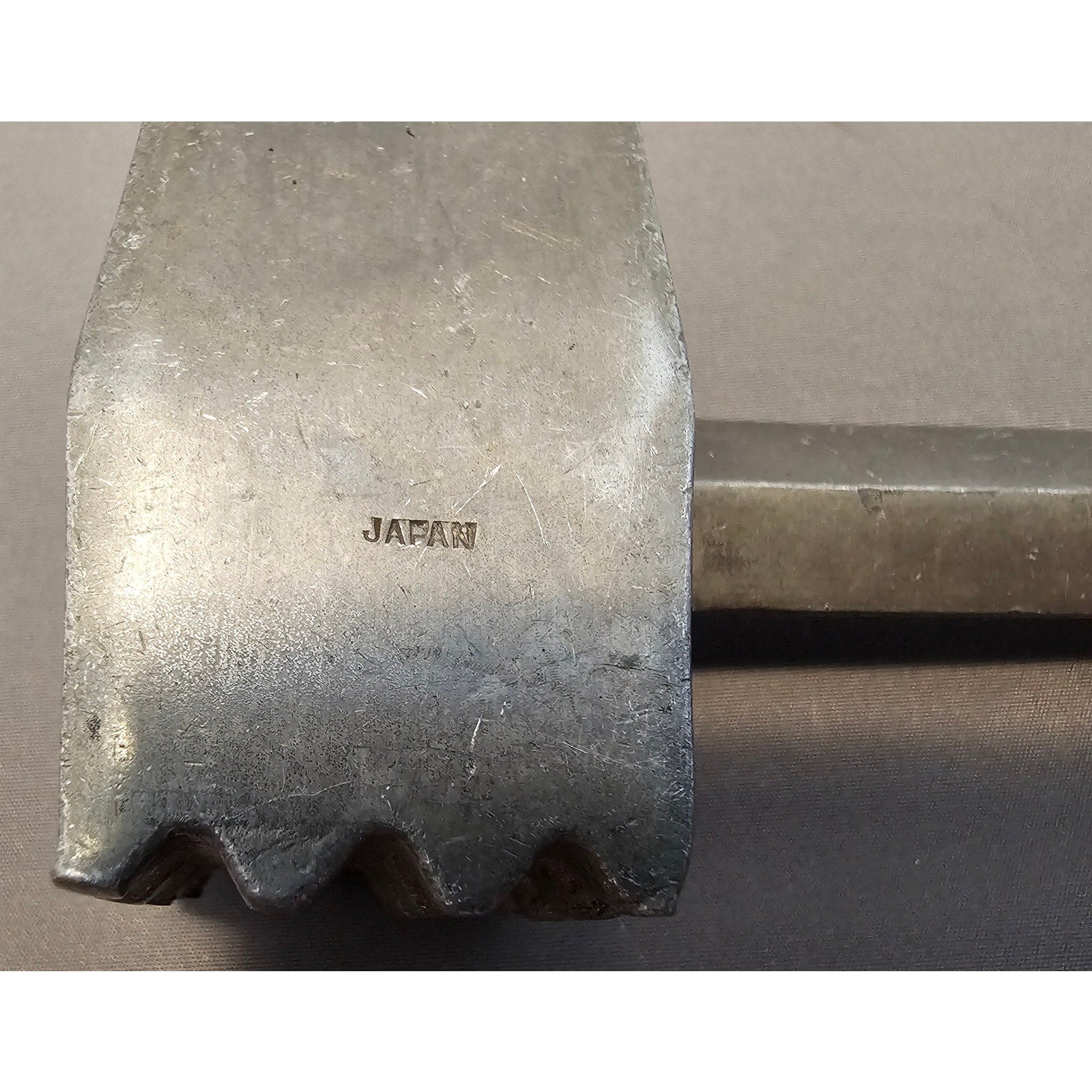 Vintage Aluminum 8" Meat Tenderizer -Fine/Coarse Pounder - Japan