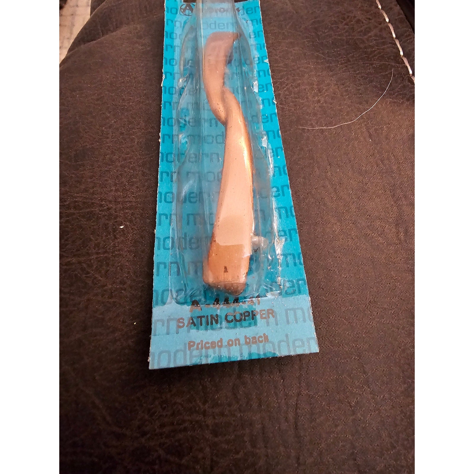 Mid Century (MCM) Amerock A-444 Cabinet Drawer Pulls - Copper Finish - 3-1/2"oc