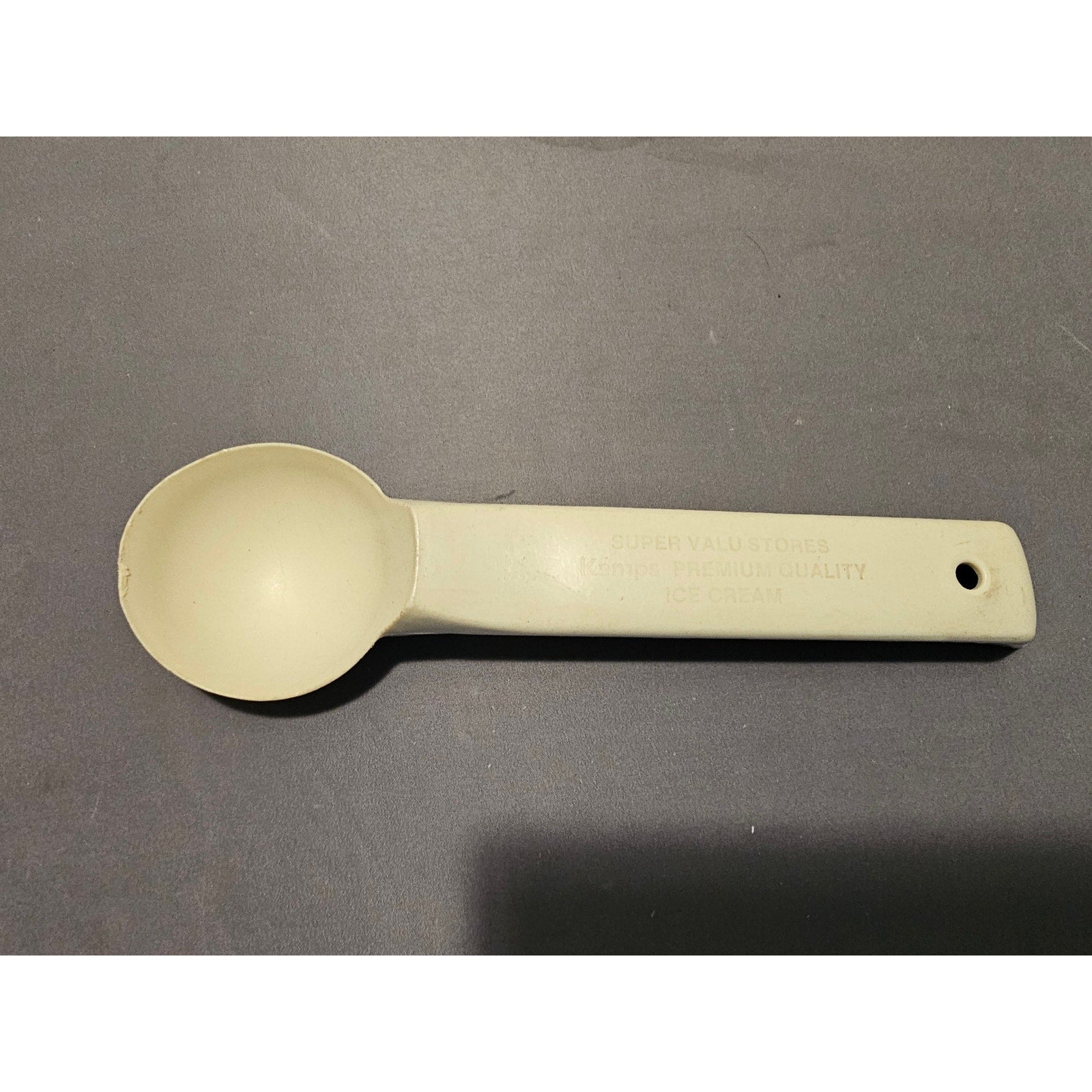 Vintage Super Valu Stores - 8" Kemps Premium Quality Plastic Ice Cream Scoop