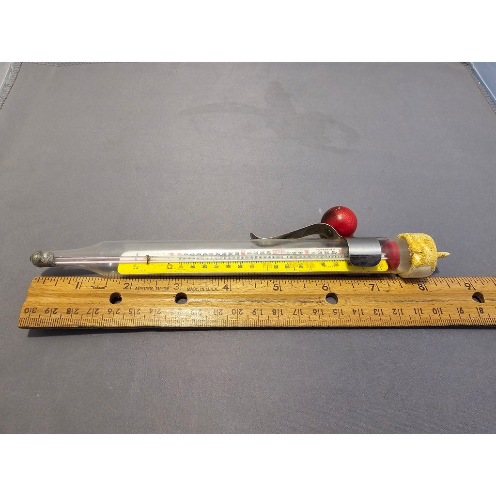 Vintage AcuRite 34 Deep Frying Candy, Icing Thermometer by Chaney Instrument