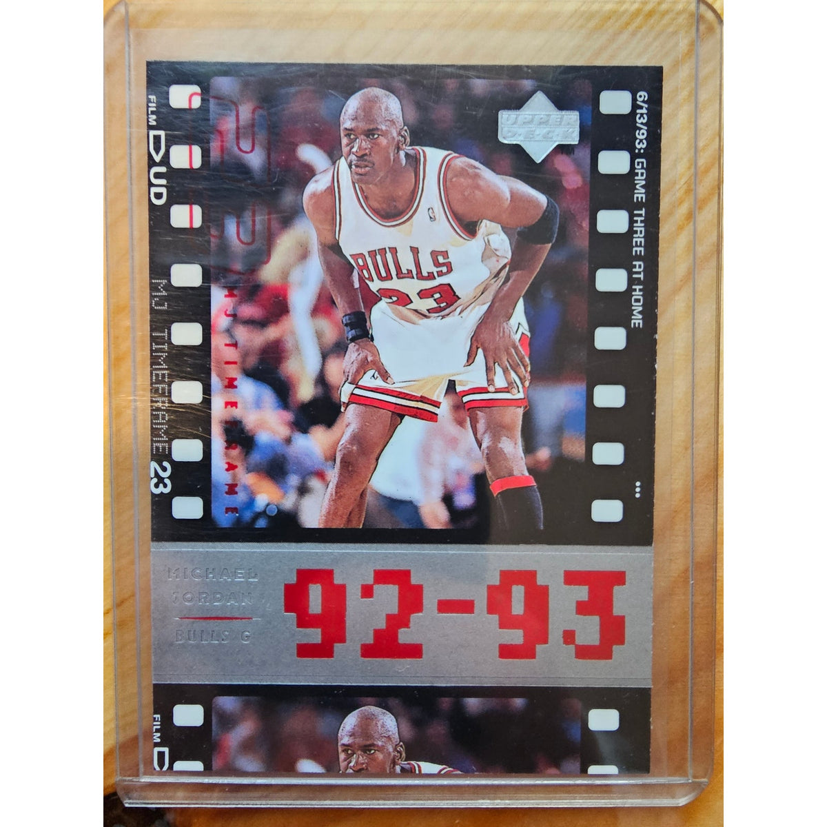 Michael Jordan 1998 Upper Deck Timeframe 23 #64 - Chicago Bulls - 92-93 - NBA