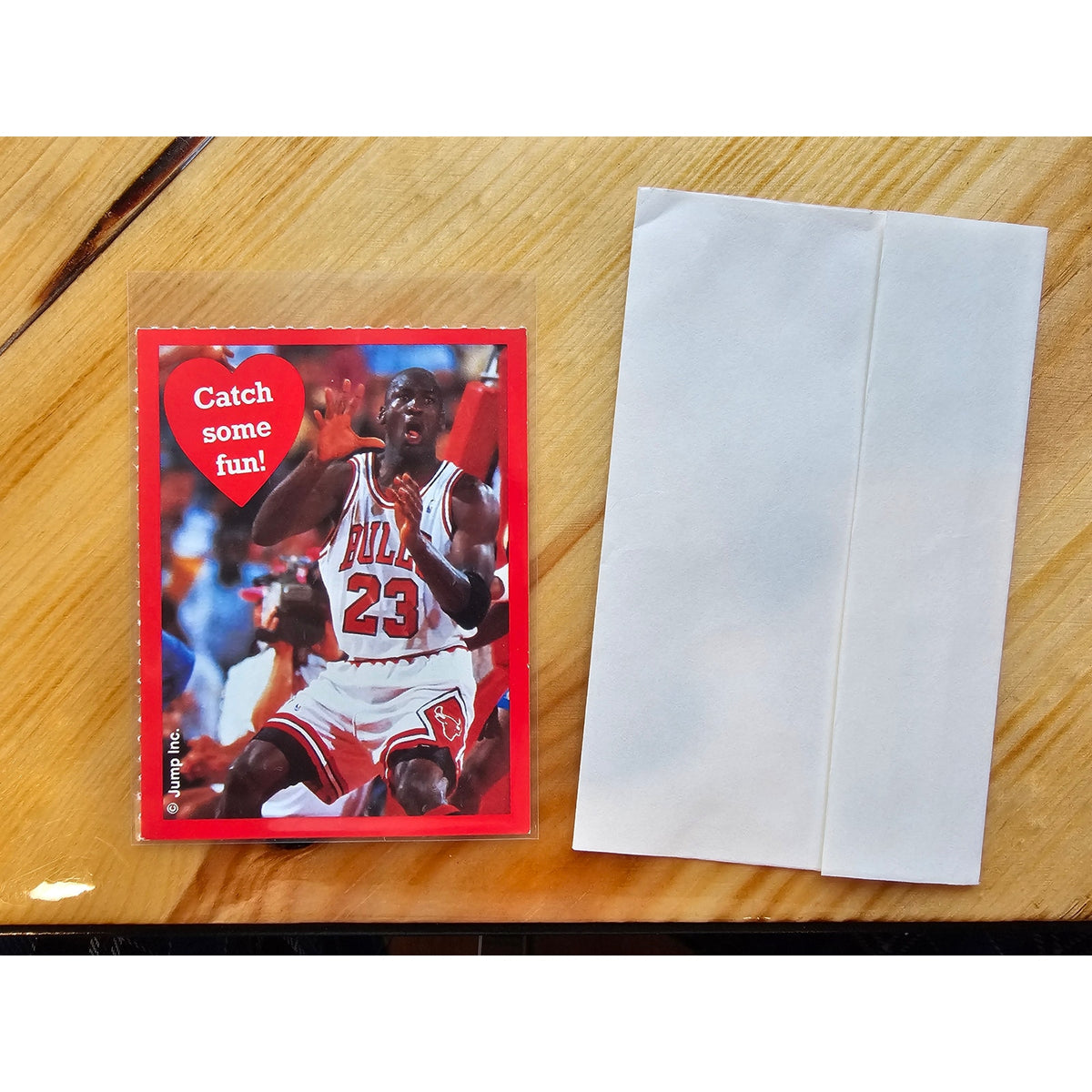 Michael Jordan 1991 Cleo Valentines - Jump Inc - NBA Properties - Catch some Fun