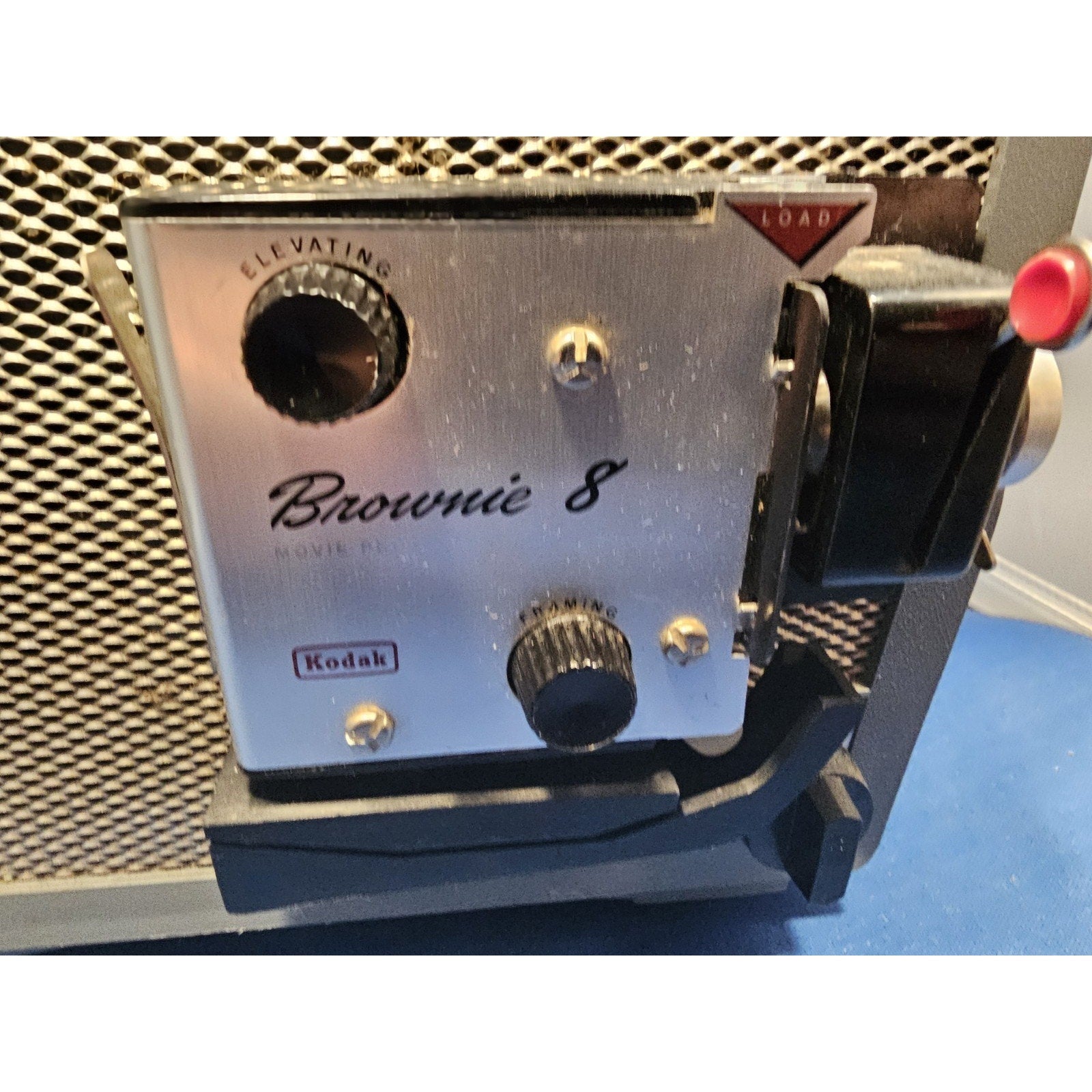 Vintage Kodak Brownie 8 Movie Projector Model A-15 1950s 8mm Film Auto Threading