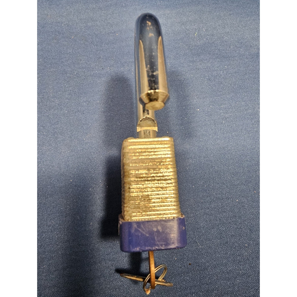 Brinks Heavy 60mm Hardened Laminated Padlock with Key - 2-1/2" x 2" -works great