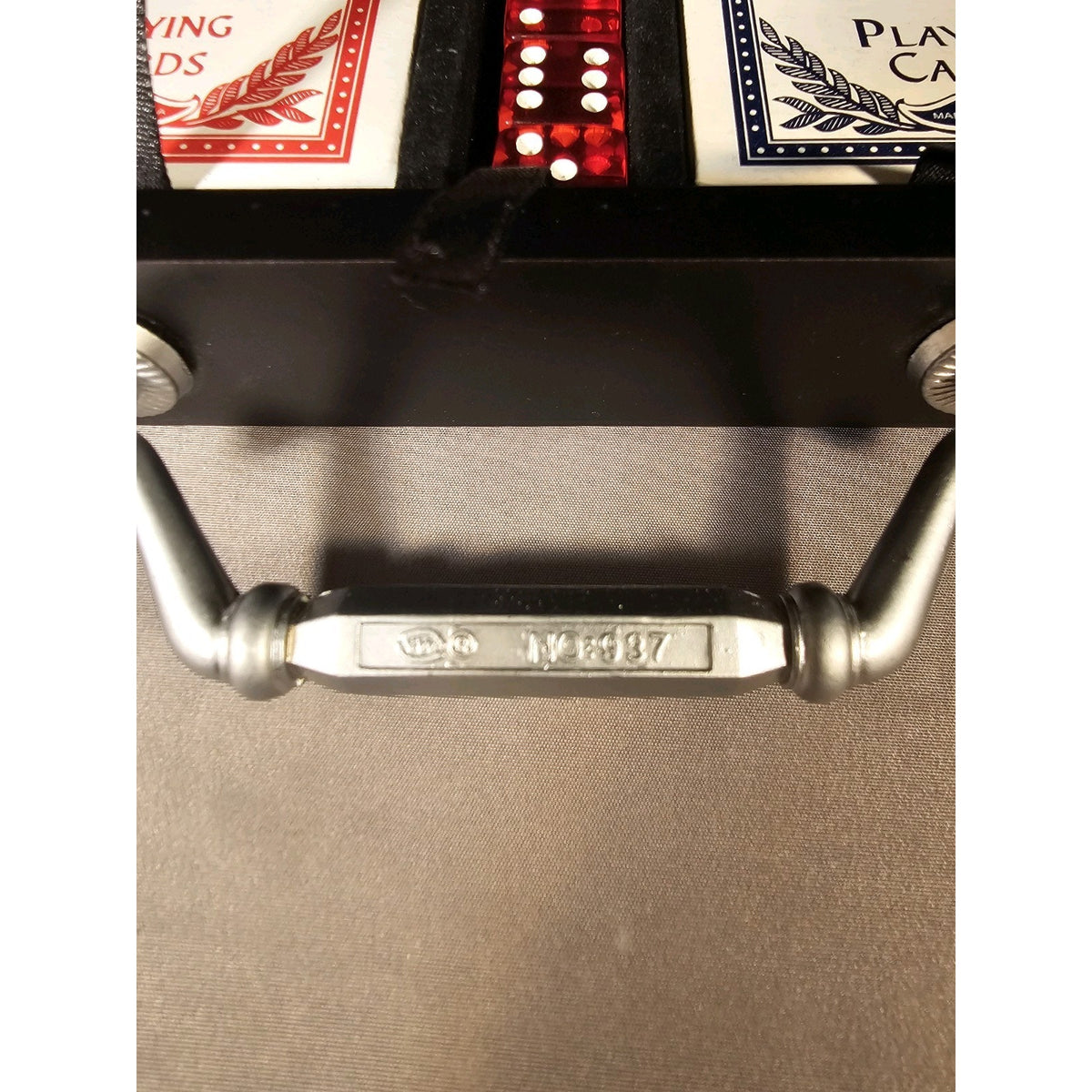 Vintage Poker Set no 937 - BCG Glub Special 96 Playing Cards - 110 Clay Chips