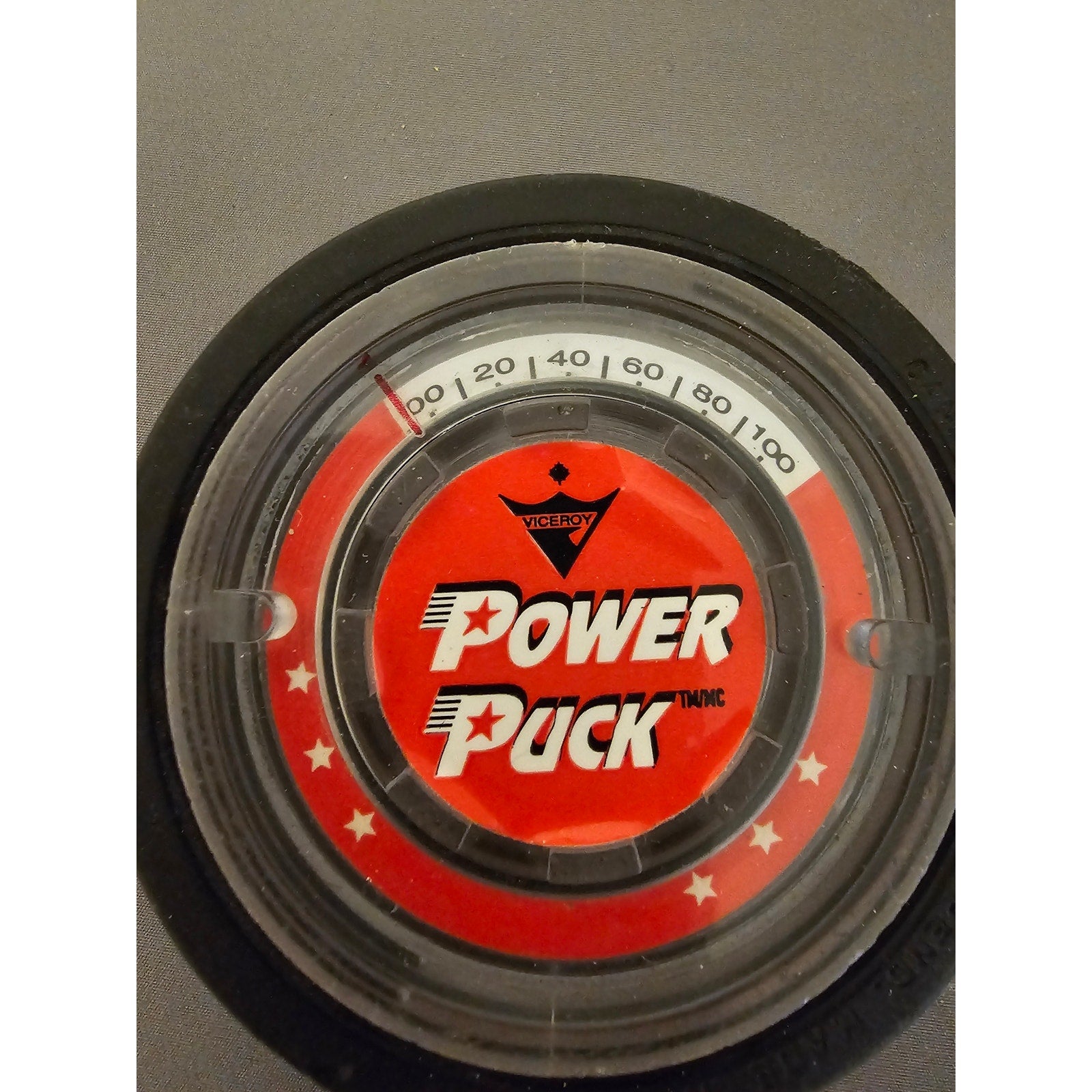 Vintage Viceroy Power Puck - Hockey Slap Shot Power - Made in Canada