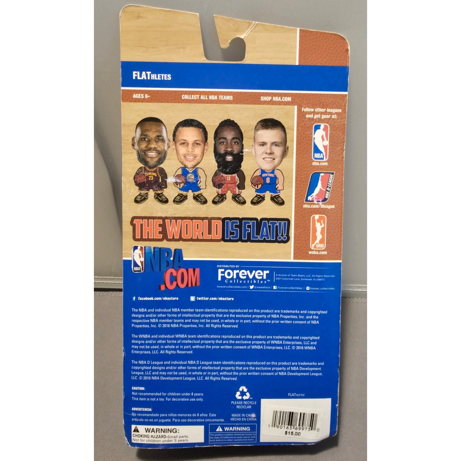 NIB 2016 FLAThletes Forever Collectibles - Andrew Wiggins - Timberwolves