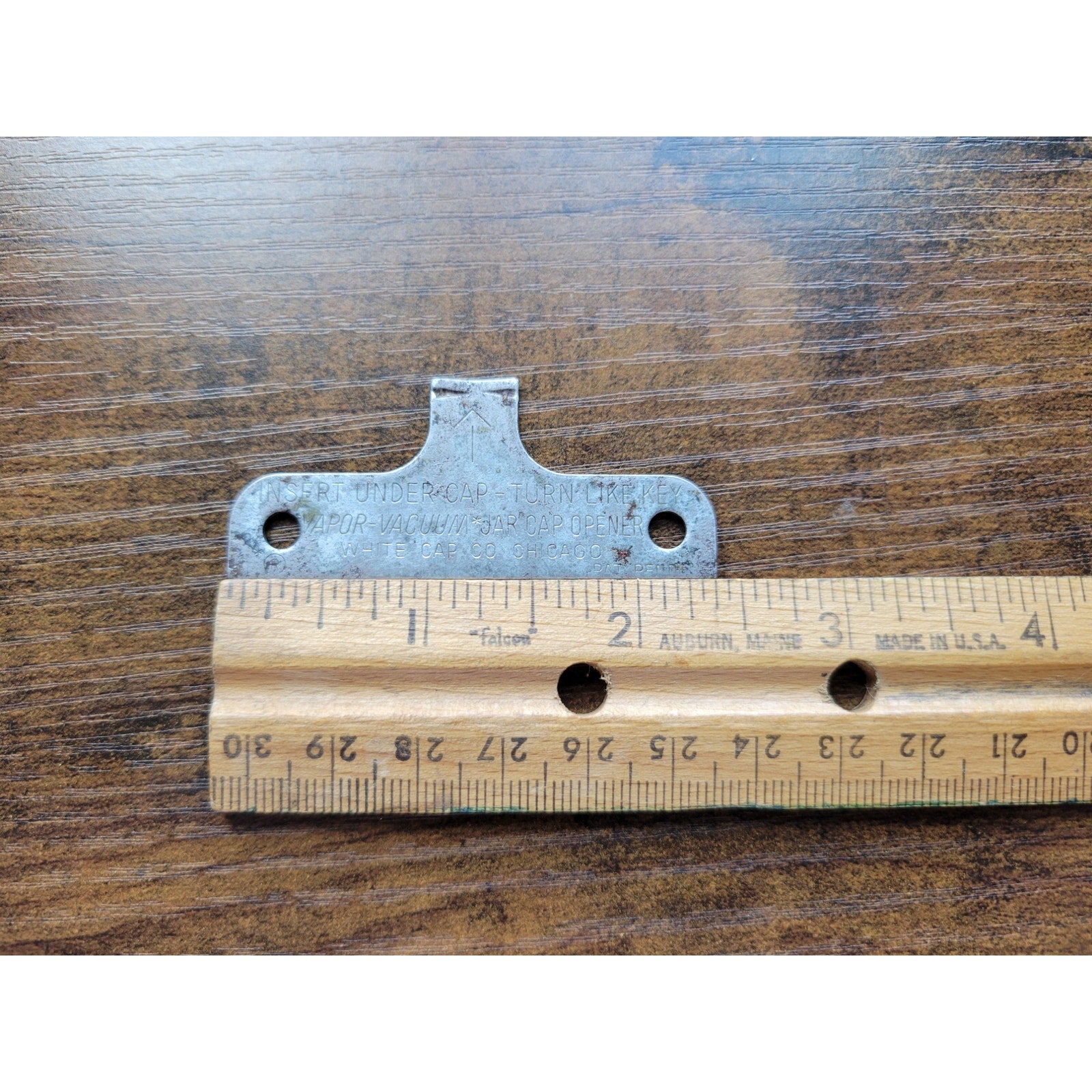 Vintage White Cap Co. Vapor-Vacuum Jar Can Opener - Chicago, IL