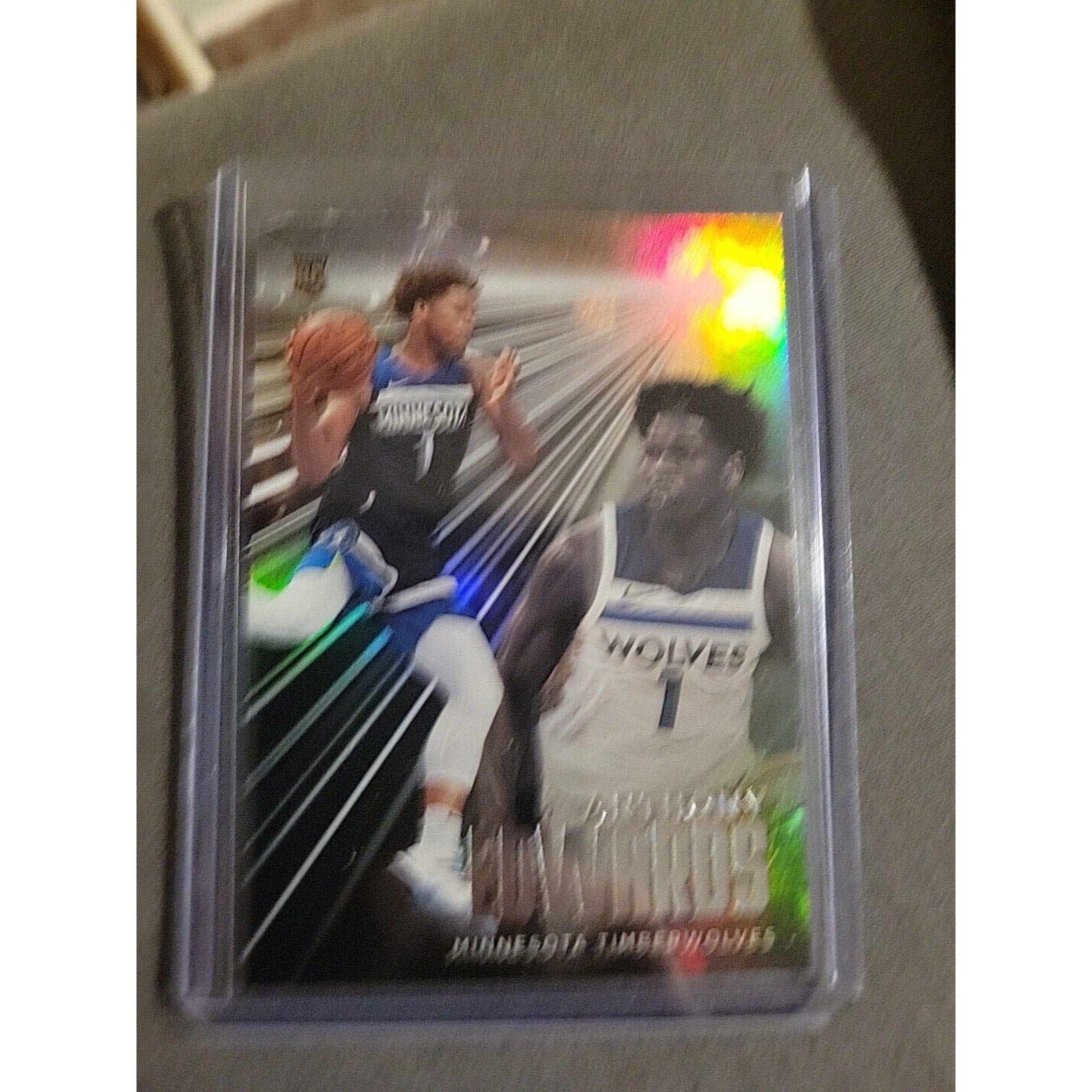 Anthony Edwards 2020-21 Panini Chronicles #203 - Essentials Rookie -Timberwolves