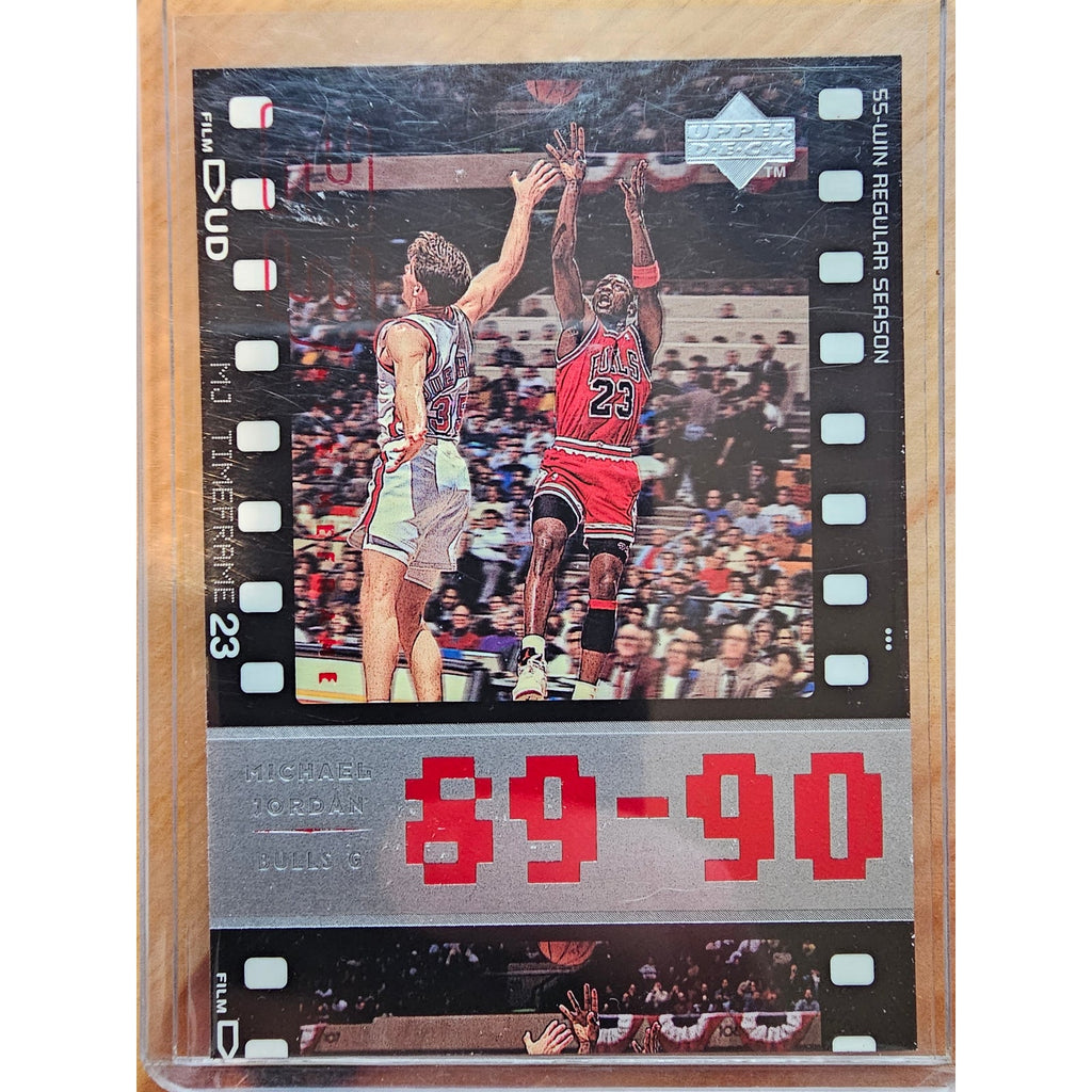 Michael Jordan 1998 Upper Deck Timeframe 23 #38 - Chicago Bulls - 89-90 - NBA