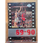 Michael Jordan 1998 Upper Deck Timeframe 23 #38 - Chicago Bulls - 89-90 - NBA