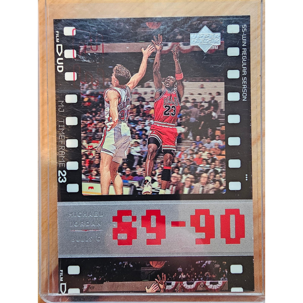Michael Jordan 1998 Upper Deck Timeframe 23 #38 - Chicago Bulls - 89-90 - NBA