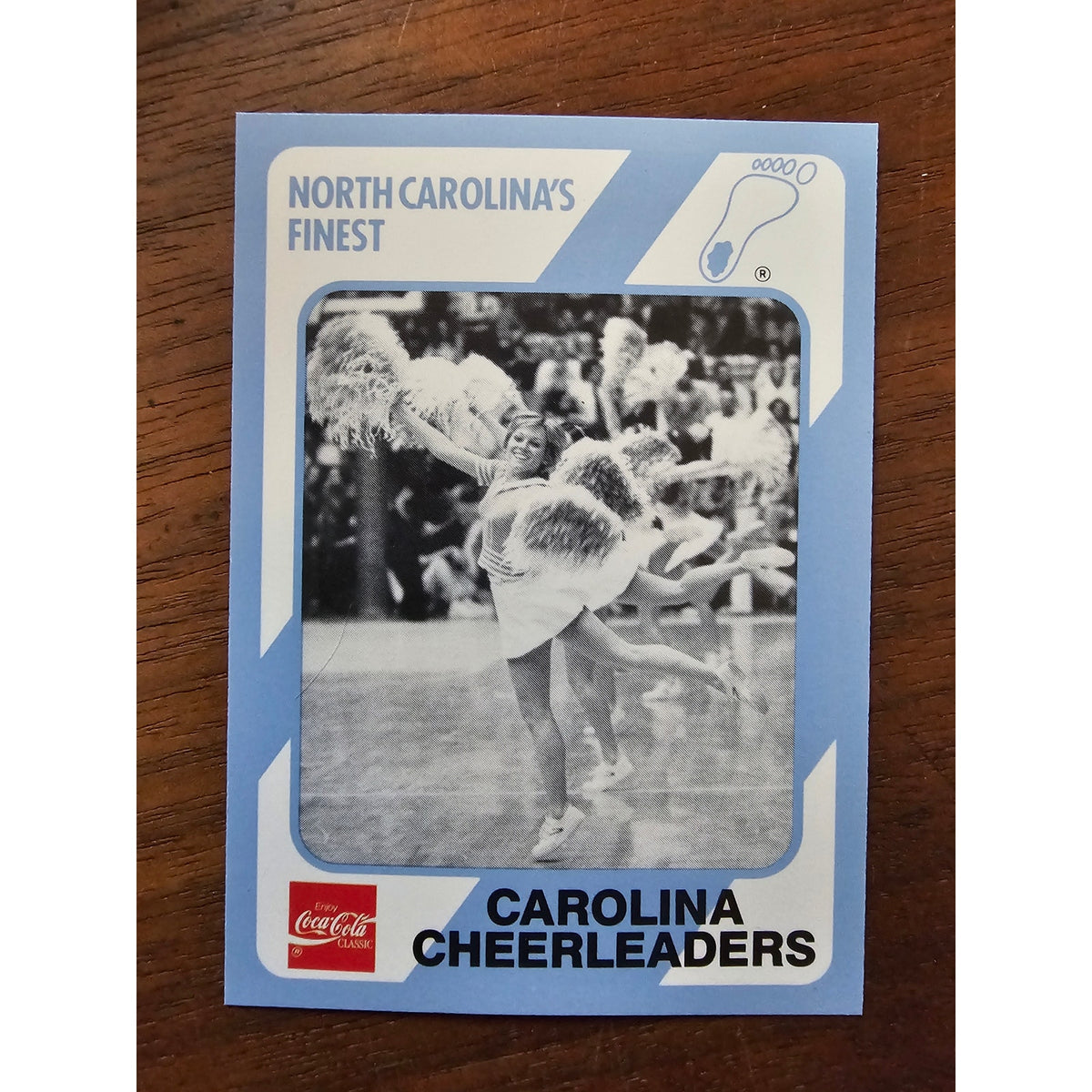 Cheerleaders 1989 Collegiate Collection #96 - North Carolina's Finest-Fresh Pull