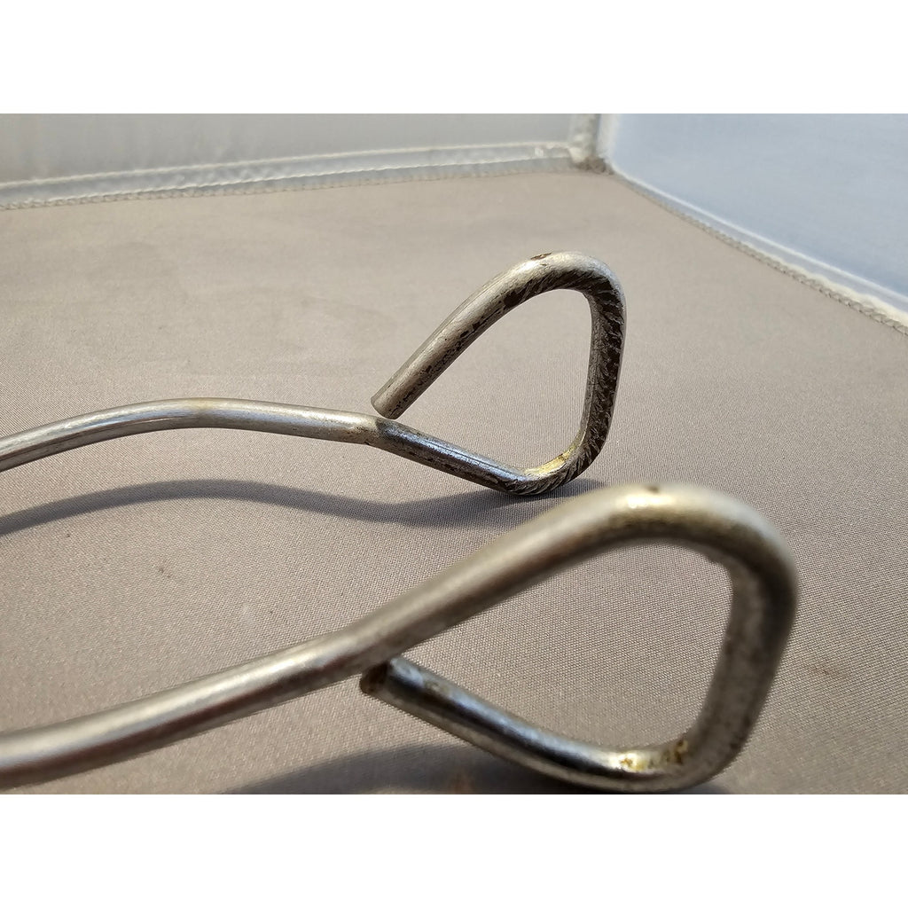 Vintage Ekco 8" (inch) Stainless Steel Tongs - USA