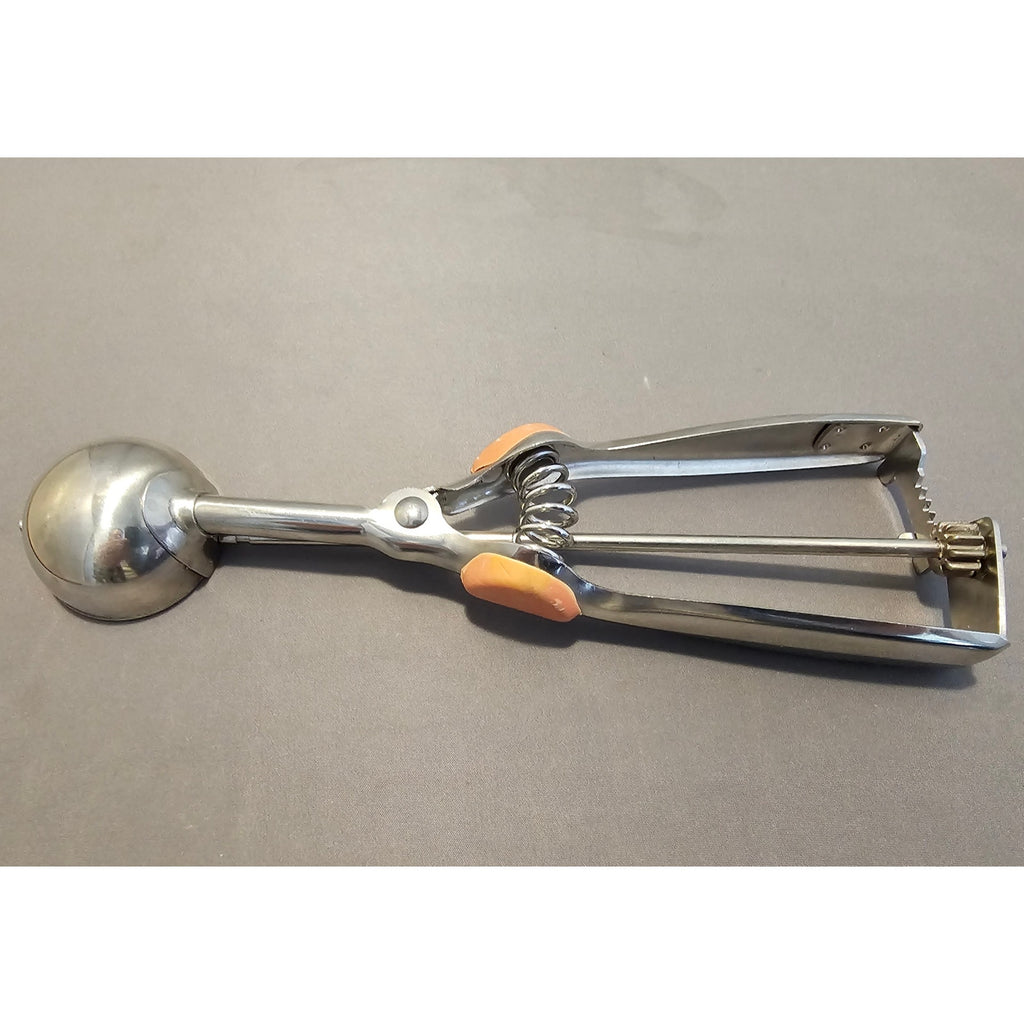 Vintage Nordic Ware 50 - 1-1/2" Ice Cream/Cookie Scoop - Red/Silver Handle
