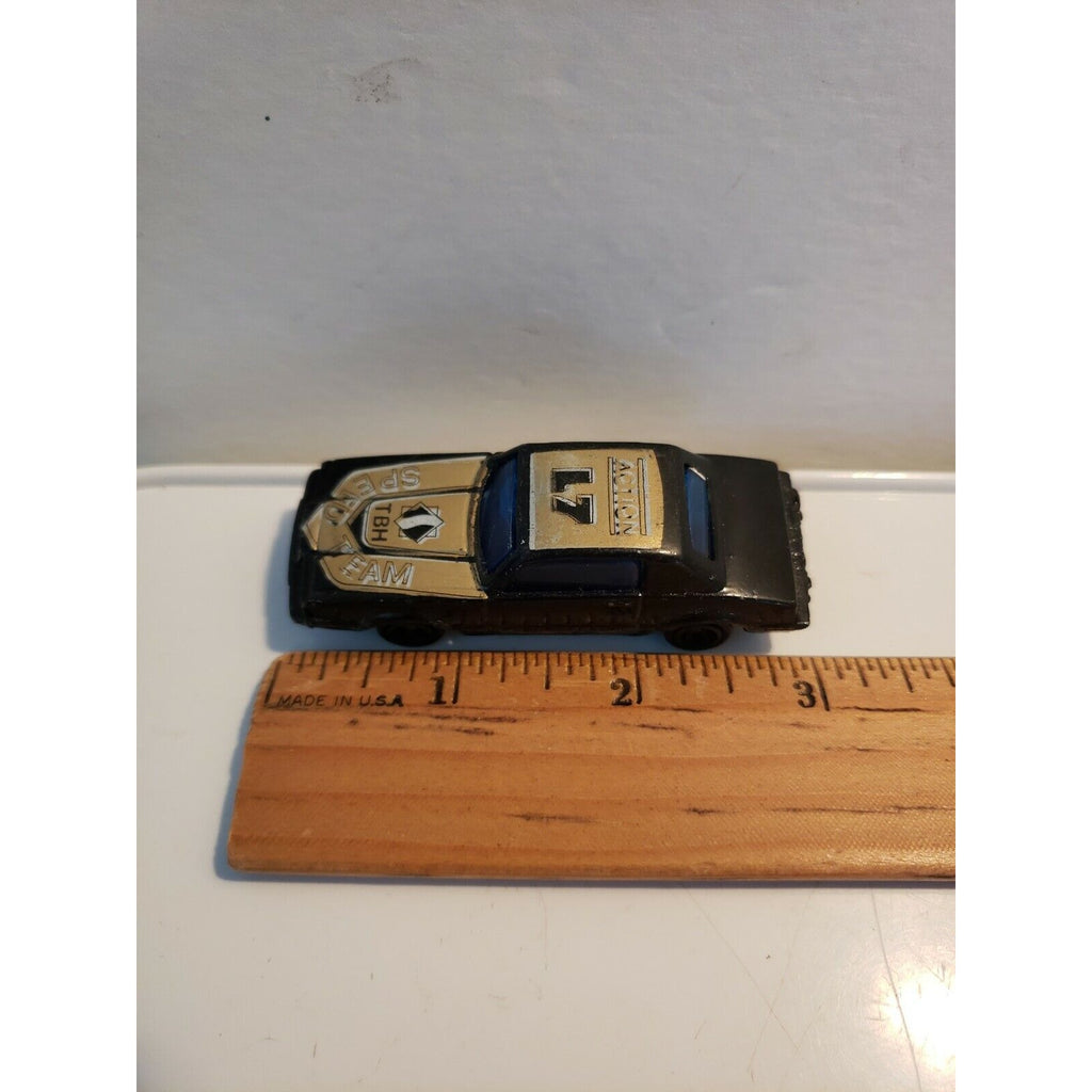 Black Action L7 TBH Speed Team toy car - loose - China