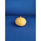 Vintage Alabaster Marble Carved Stone Fruit - Small 2" wide - Yellow