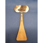 Vintage HOAN 4" (inch) wide Cheese Slicer/Server - w/Wood Handle - Made in Japan