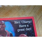 Michael Jordan 1991 Cleo Valentines - Jump Inc - NBA Properties - Hey Champ!